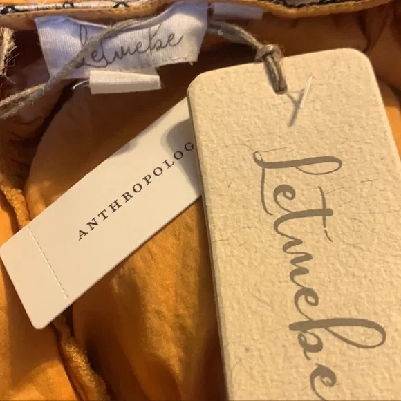 Anthropologie Mini Sleek and Sophisticated Trendy Dress with Plunging V-neck - Picture 6 of 7